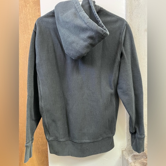 J Crew Hoodie heavy black Size S - Picture 3 of 11